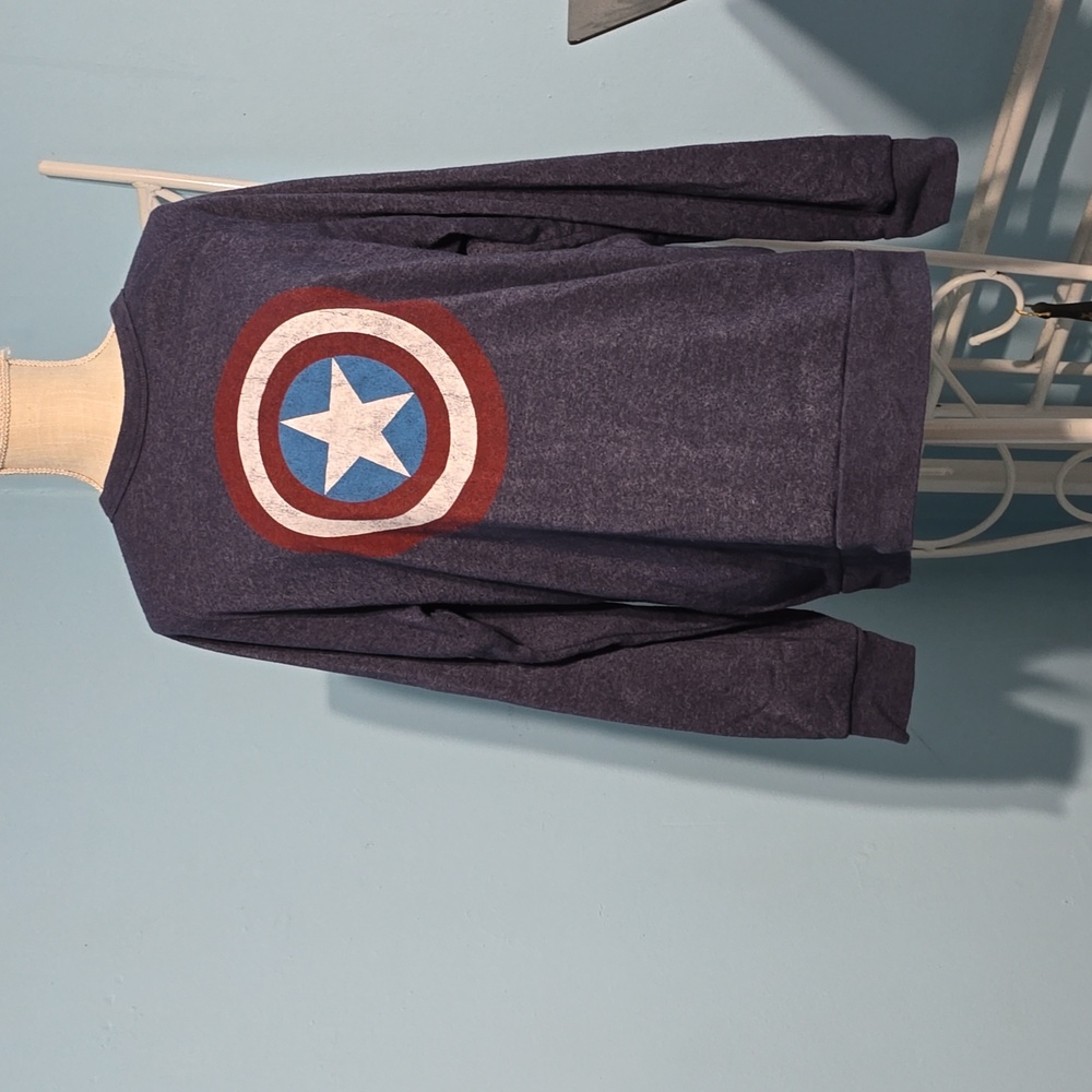 Marvel Captain America Blue Sweatshirt